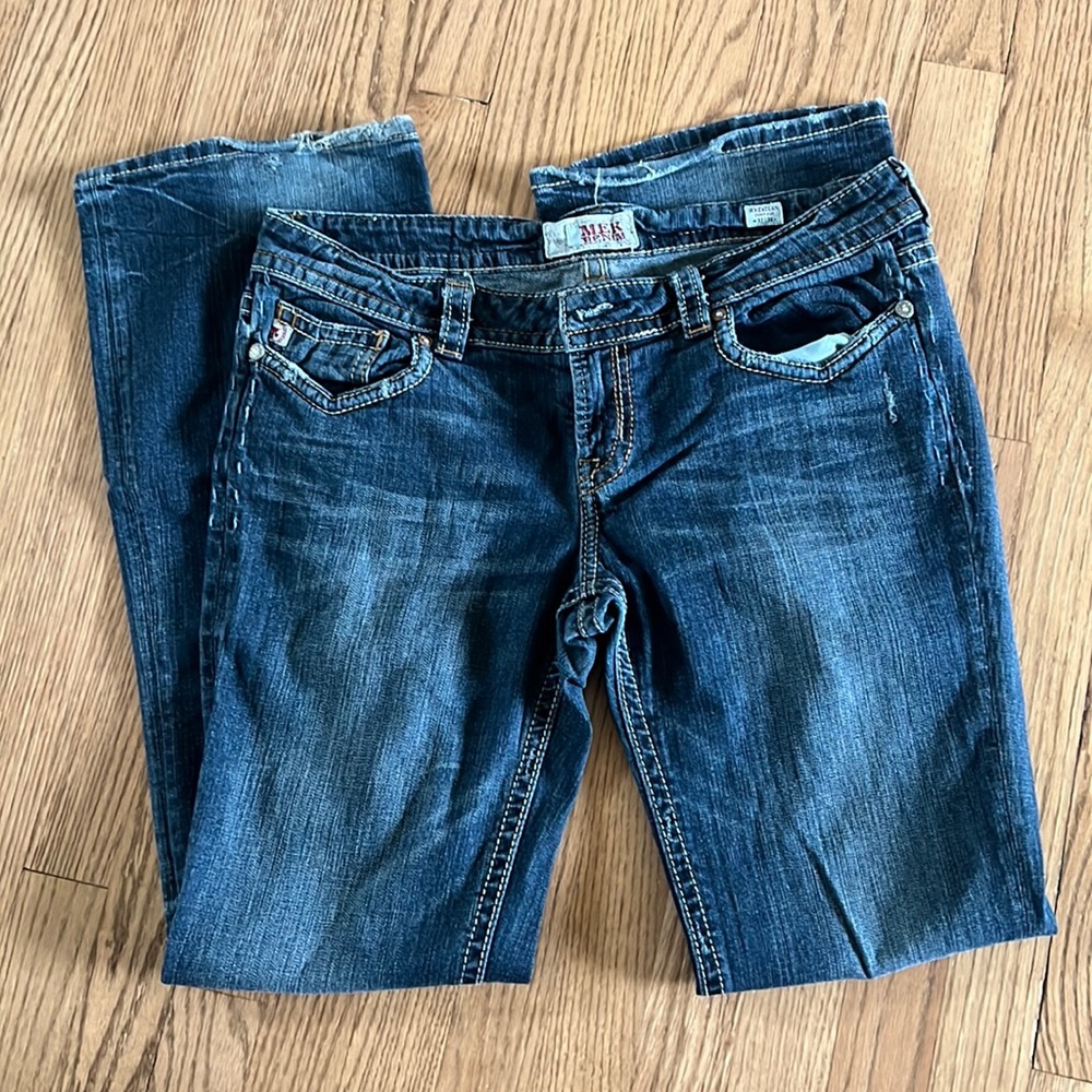 MEK boot cut denim